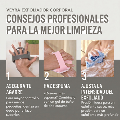 Exfoliante de Silicona Antimicrobiana