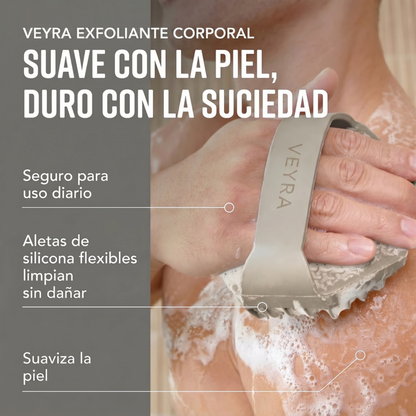 Exfoliante de Silicona Antimicrobiana