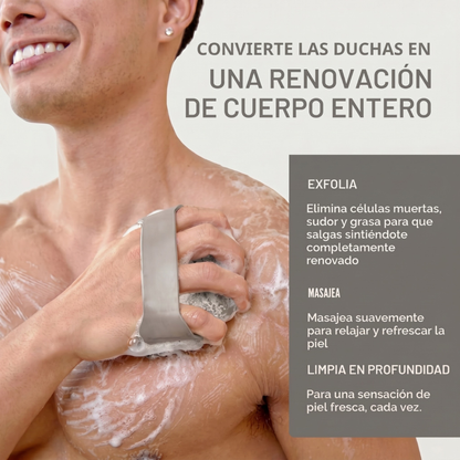 Exfoliante de Silicona Antimicrobiana